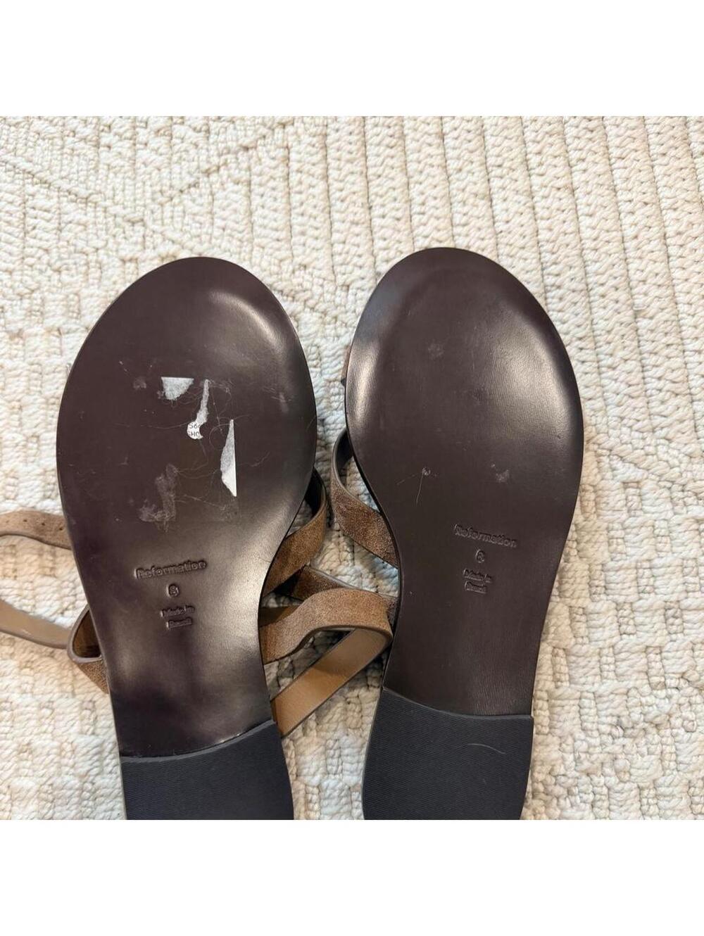 Reformation Jane Flat Sandal - Picture 5 of 6